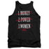 SCARFACE/MONEY POWER WOMEN - ADULT TANK - BLACK