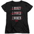 SCARFACE/MONEY POWER WOMEN - S/S WOMENS TEE - BLACK
