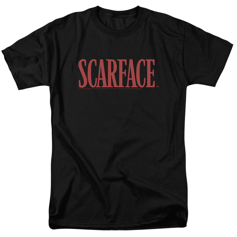 SCARFACE/LOGO - S/S ADULT 18/1  -  BLACK