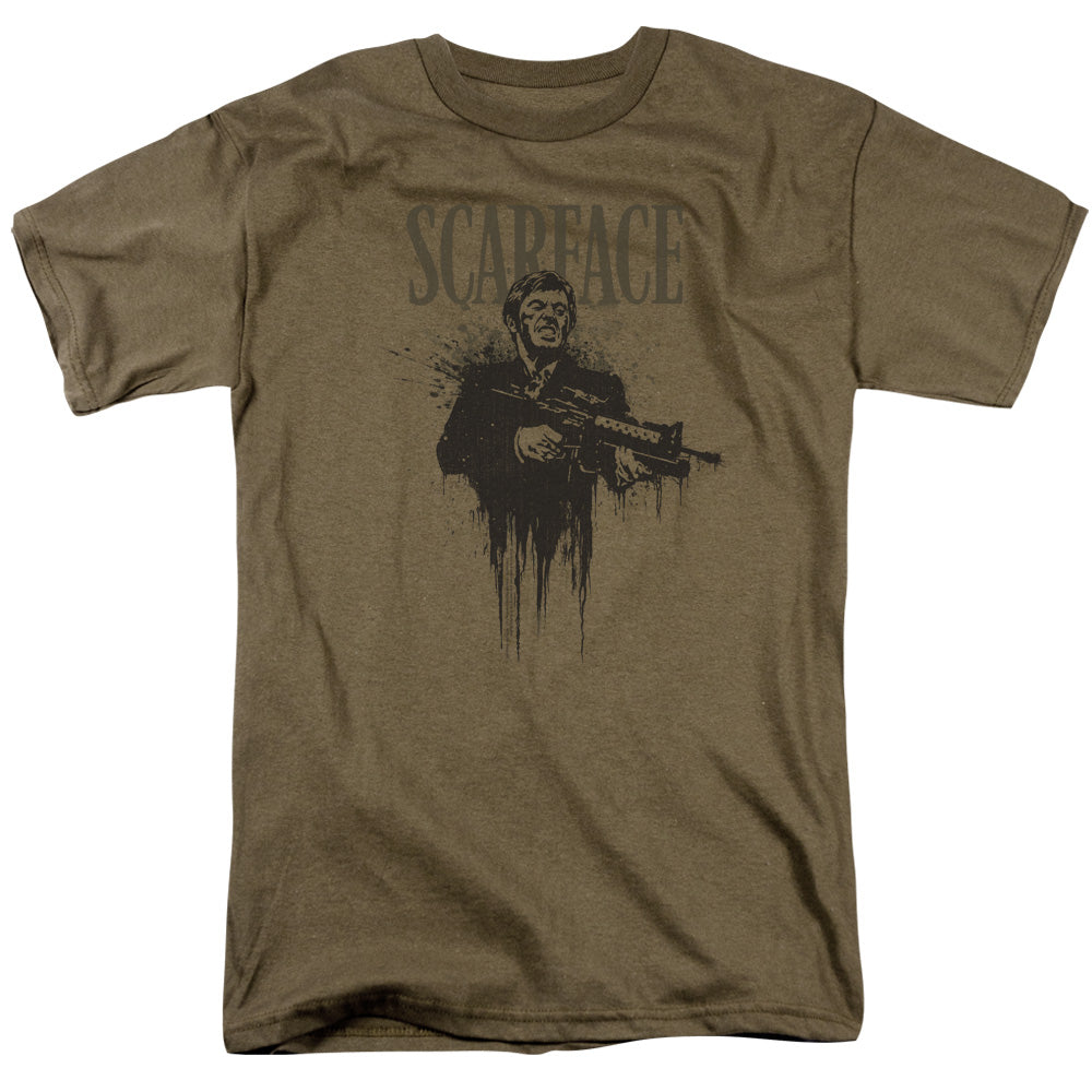 SCARFACE/GRIMACE - S/S ADULT 18/1 - SAFARI GREEN