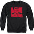 SCARFACE/MONTANA FACE - ADULT CREWNECK SWEATSHIRT - BLACK