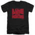 SCARFACE/MONTANA FACE - S/S ADULT V-NECK 30/1 - BLACK