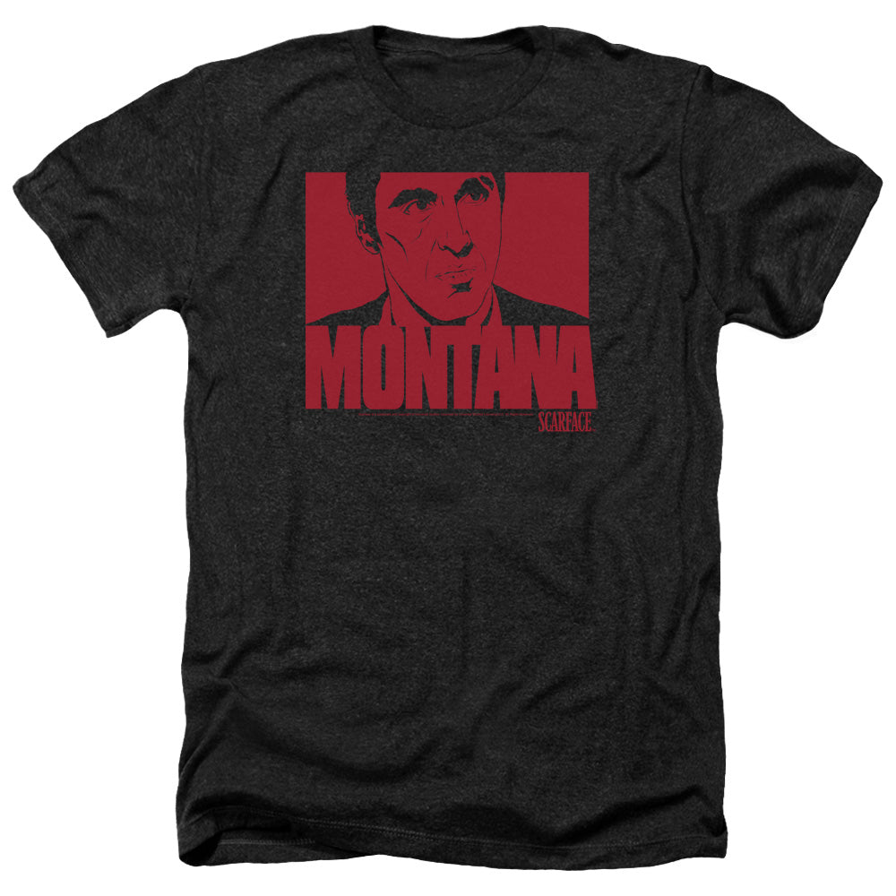SCARFACE/MONTANA FACE - ADULT HEATHER - BLACK