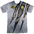 JURASSIC PARK/LIVE RAPTOR (FRONT/BACK PRINT) -  S/S ADULT POLY CREW - MULTI