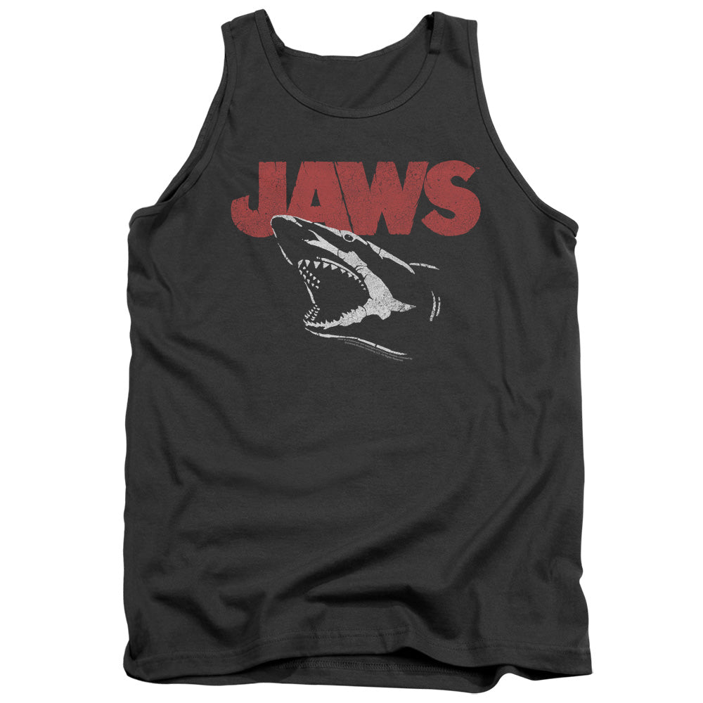 JAWS/CRACKED JAW - ADULT TANK - CHARCOAL
