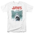 JAWS/VINTAGE POSTER - S/S ADULT 18/1  -  WHITE