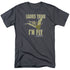 LAND BEFORE TIME/IM FLY - S/S ADULT 18/1  -  CHARCOAL