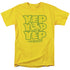 LAND BEFORE TIME/YEP YEP YEP - S/S ADULT 18/1 - YELLOW