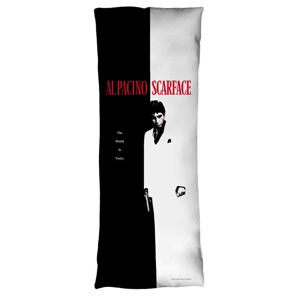 SCARFACE/POSTER - MICROFIBER BODY PILLOW