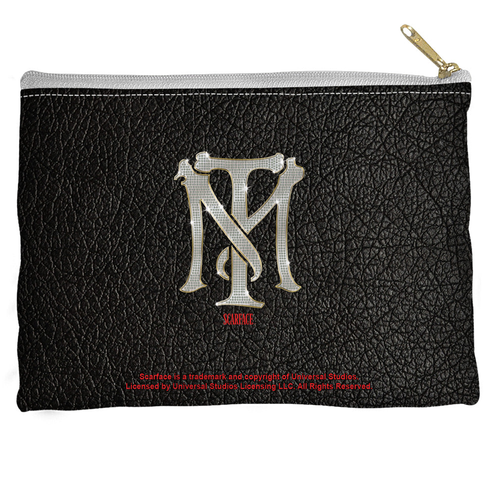 SCARFACE/MONOGRAM - STRAIGHT BOTTOM ACCESSORY POUCH