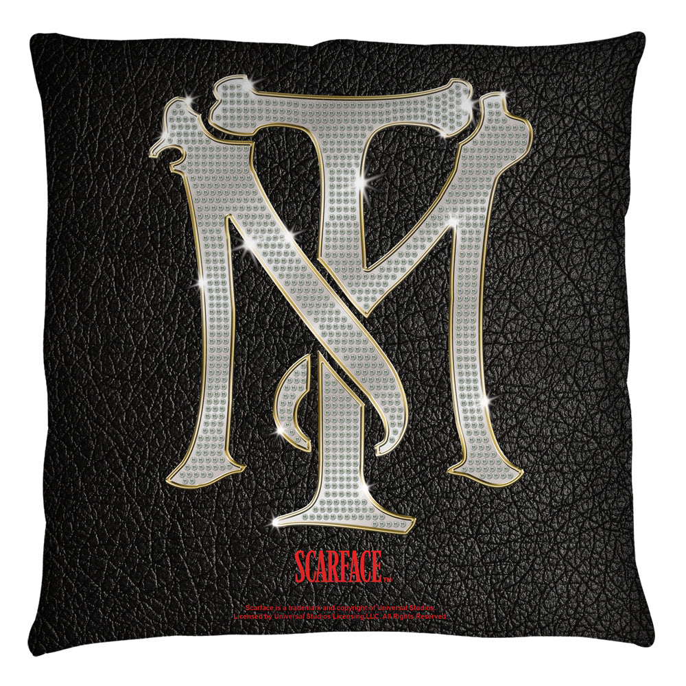 SCARFACE/MONOGRAM - THROW PILLOW