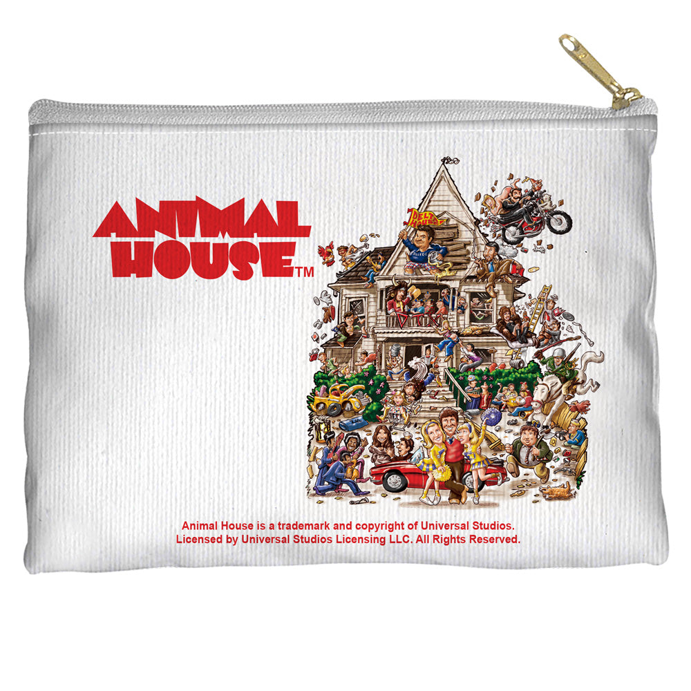 ANIMAL HOUSE/POSTER - STRAIGHT BOTTOM ACCESSORY POUCH