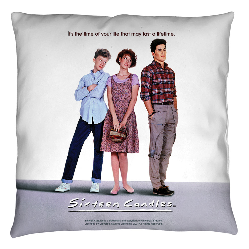 SIXTEEN CANDLES/POSTER - THROW PILLOW