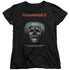 HALLOWEEN II/PUMPKIN POSTER - S/S WOMENS TEE - BLACK