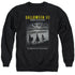 HALLOWEEN III/KIDS POSTER - ADULT CREWNECK SWEATSHIRT - BLACK