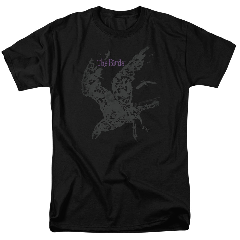 BIRDS/POSTER - S/S ADULT 18/1 - BLACK