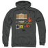 BACK TO THE FUTURE/ITEMS - ADULT PULLOVER HOODIE - CHARCOAL - 2X  CHARCOAL