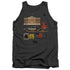 BACK TO THE FUTURE/ITEMS - ADULT TANK - CHARCOAL - LG - CHARCOAL
