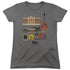 BACK TO THE FUTURE/ITEMS - S/S WOMENS TEE - CHARCOAL