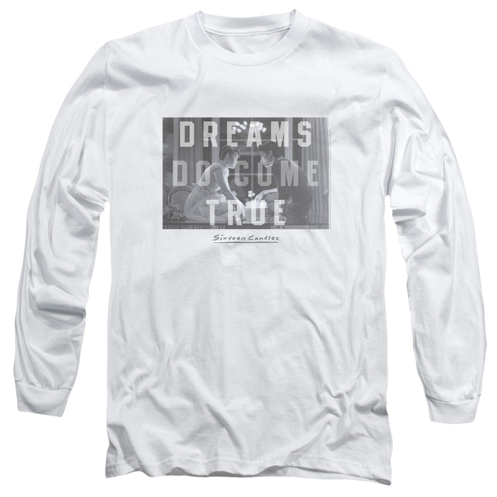 SIXTEEN CANDLES/DREAMERS -  L/S ADULT 18/1  - WHITE