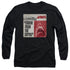 JAWS/TERROR -  L/S ADULT 18/1  - BLACK