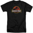 JURASSIC PARK/CLASSIC LOGO - S/S ADULT TALL 18/1 - BLACK