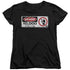 JURASSIC PARK/ELECTRIC FENCE SIGN - S/S WOMENS TEE - BLACK