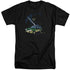 JURASSIC PARK/TURN IT OFF - S/S ADULT TALL 18/1 - BLACK