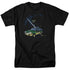 JURASSIC PARK/TURN IT OFF - S/S ADULT 18/1  -  BLACK