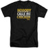 BACK TO THE FUTURE/CHICKEN - S/S ADULT TALL 18/1 - BLACK