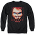 CHILDS PLAY 3/CHUCKY SQUARED - ADULT CREWNECK SWEATSHIRT - BLACK
