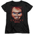 CHILDS PLAY 3/CHUCKY SQUARED - S/S WOMENS TEE - BLACK