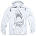 JAWS/LOCALS ONLY - ADULT PULLOVER HOODIE - WHITE