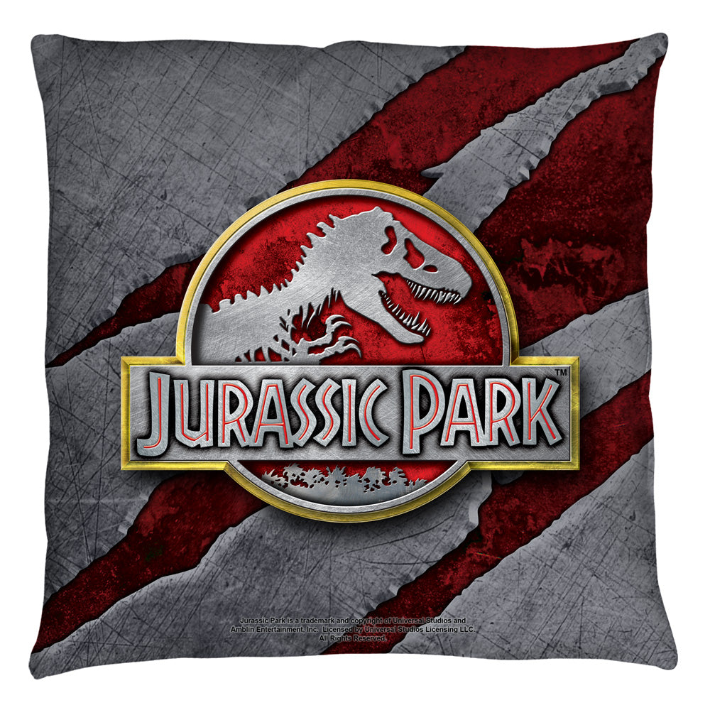 JURASSIC PARK/SLASH LOGO - THROW PILLOW