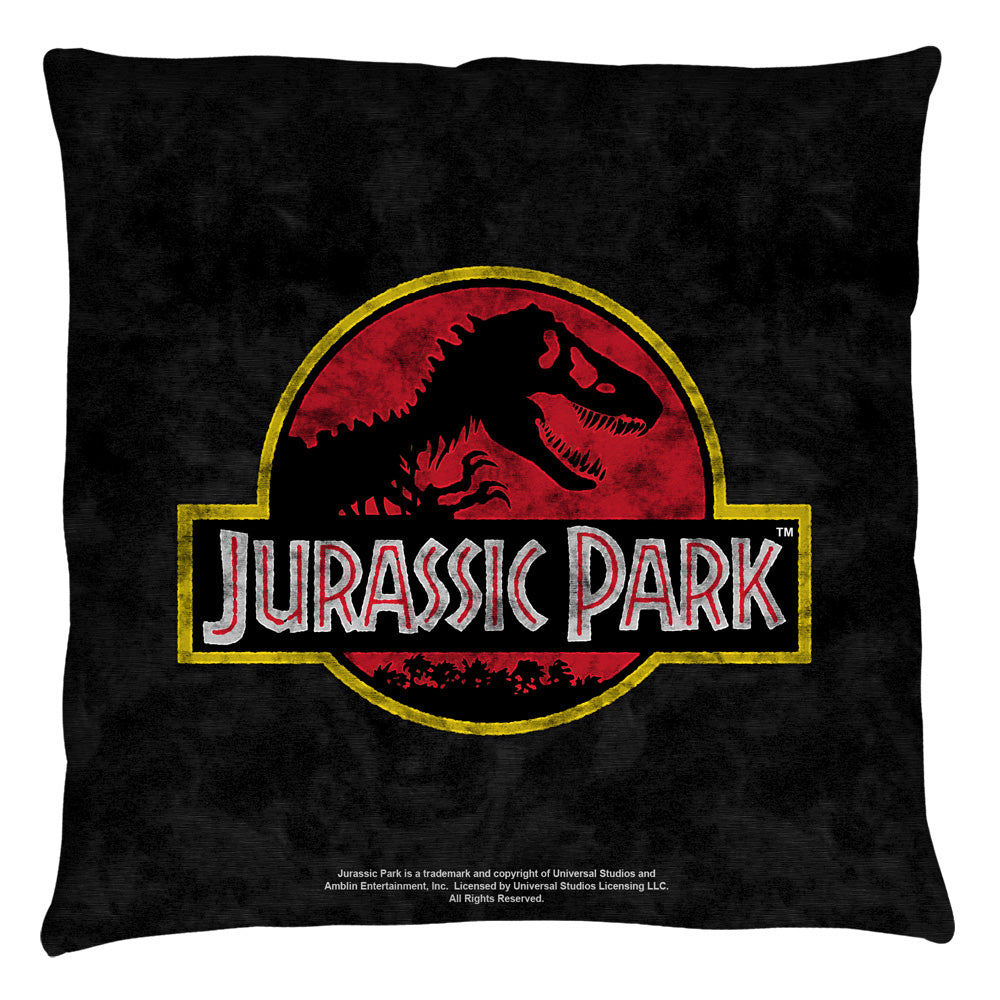 JURASSIC PARK/CLASSIC LOGO - THROW PILLOW