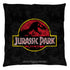 JURASSIC PARK/CLASSIC LOGO - THROW PILLOW