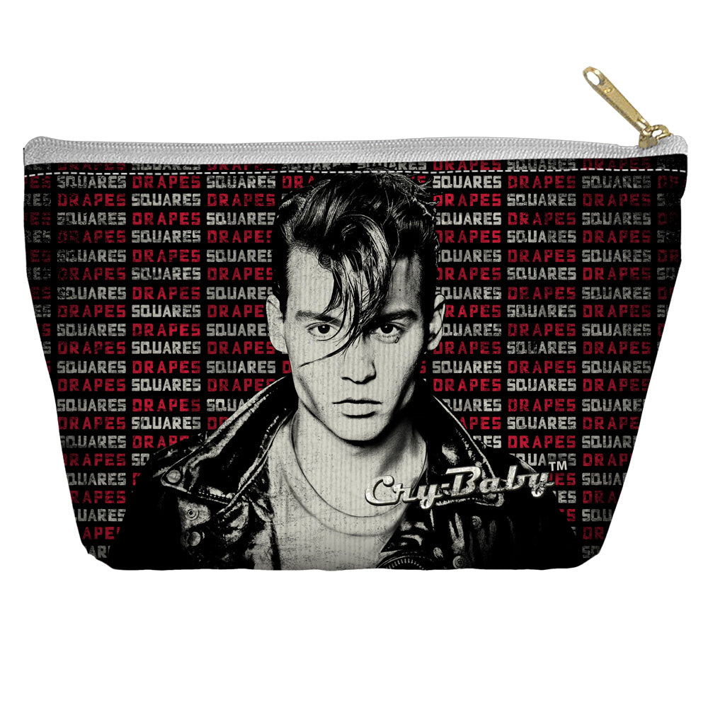CRY BABY/DRAPES AND SQUARES - T-BOTTOM ACCESSORY POUCH
