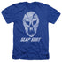 SLAP SHOT/THE MASK - ADULT HEATHER - ROYAL BLUE