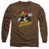 WOODY WOODPECKER/THROUGH THE TREE -  L/S ADULT 18/1  - COFFEE