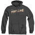 THEY LIVE/GLASSES LOGO - ADULT HEATHER HOODIE - BLACK