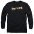 THEY LIVE/GLASSES LOGO -  L/S ADULT 18/1  - BLACK