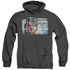 ET/KNOCKOUT - ADULT HEATHER HOODIE - BLACK