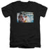 ET/KNOCKOUT - S/S ADULT V-NECK 30/1 - BLACK - 2X  BLACK