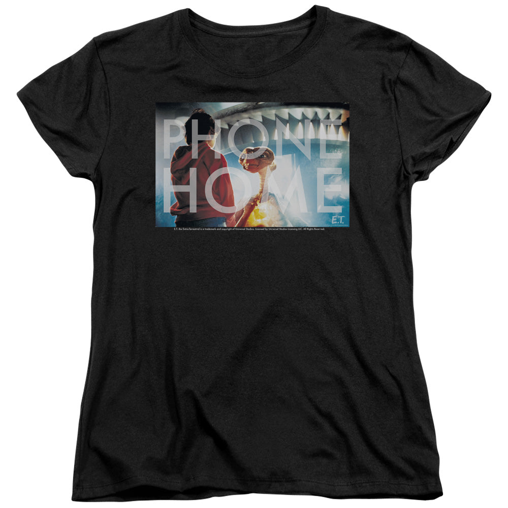 ET/KNOCKOUT - S/S WOMENS TEE - BLACK