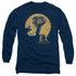 ET/MOON FRAME - L/S ADULT 18/1 - NAVY