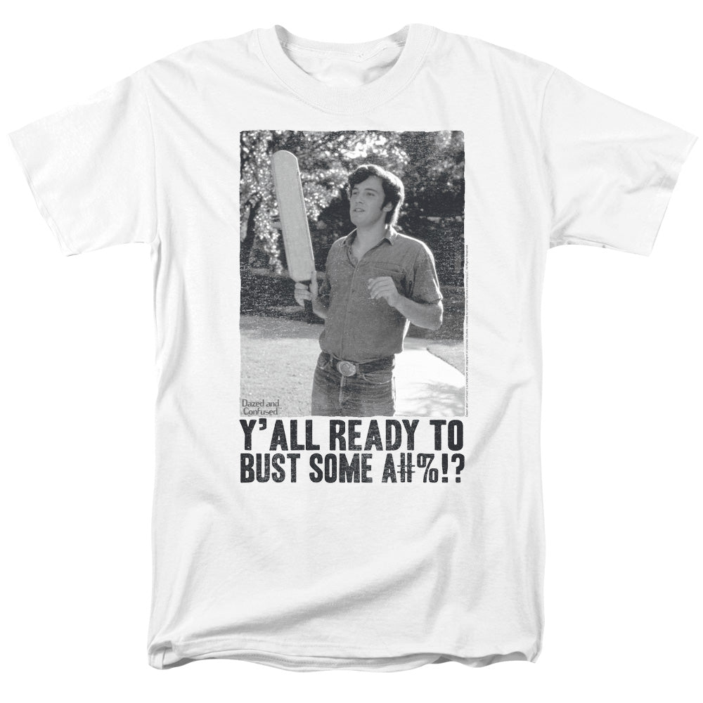 DAZED AND CONFUSED/PADDLE - S/S ADULT 18/1 - WHITE