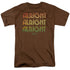 DAZED AND CONFUSED/ALRIGHT Z - S/S ADULT 18/1 - COFFEE