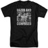 DAZED AND CONFUSED/ROCK ON - S/S ADULT TALL 18/1 - BLACK