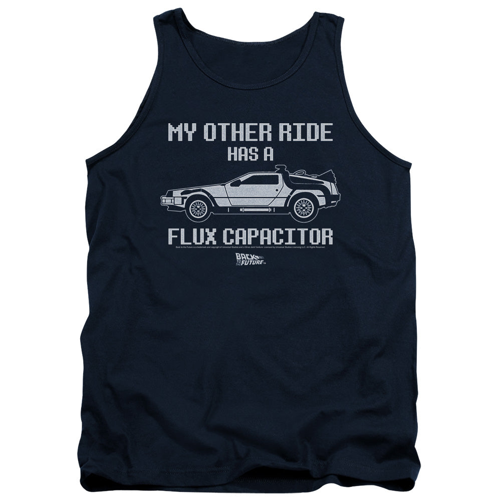 BACK TO THE FUTURE/OTHER RIDE - ADULT TANK - NAVY