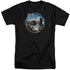 ET/GERTIE KISSES - S/S ADULT TALL 18/1 - BLACK